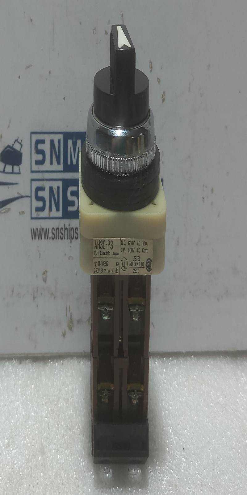 Fuji Electric AH30-P3 Selector Switch 250V 6A