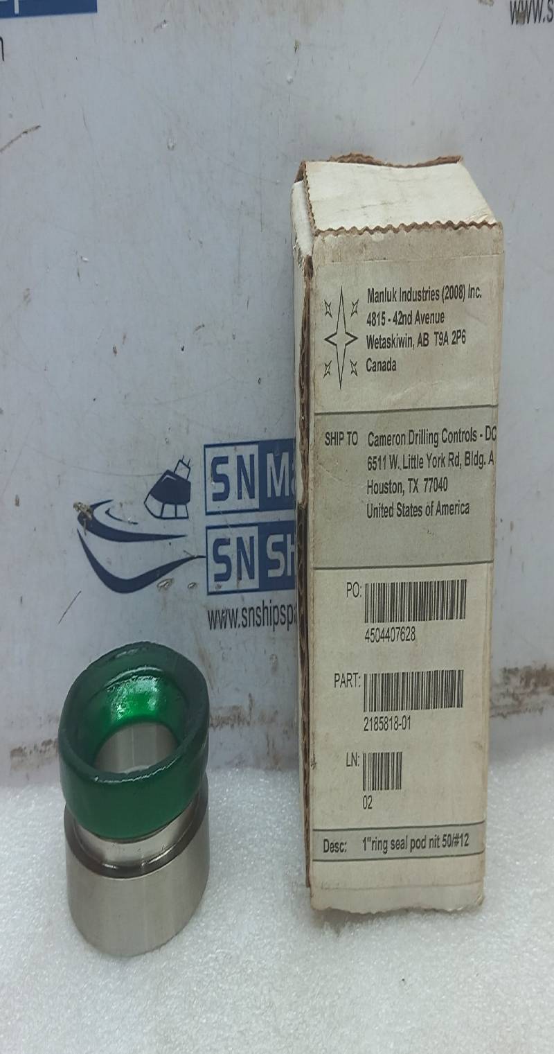Manluk 2185818-01 Ring Seal Pod Nit 50/#12 Size 1” 4504407628-02-037