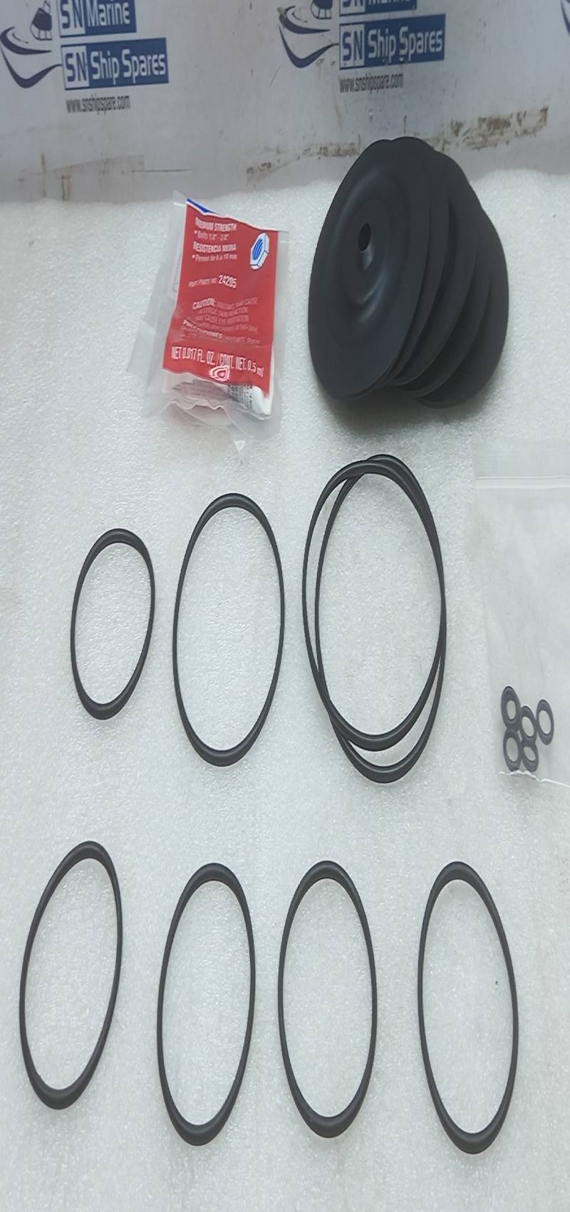 Hydra-Cell D35K52-T Diaphragm Seal Kit Siemens Water W2T427444