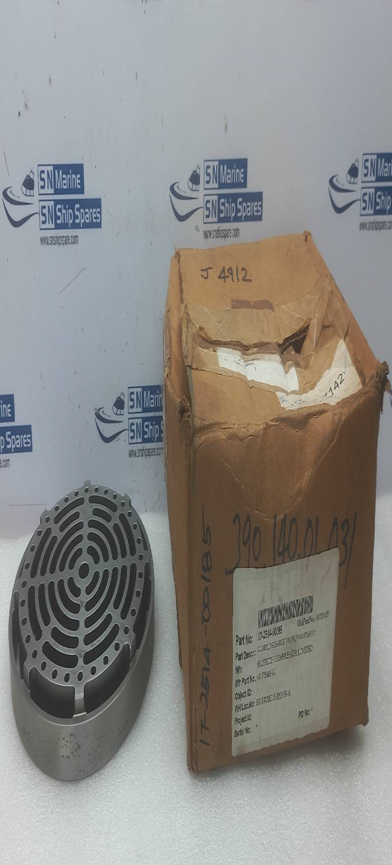 Hoerbiger 49-375664-19 Discharge Valve Guard 5-03-55142 Stage 2