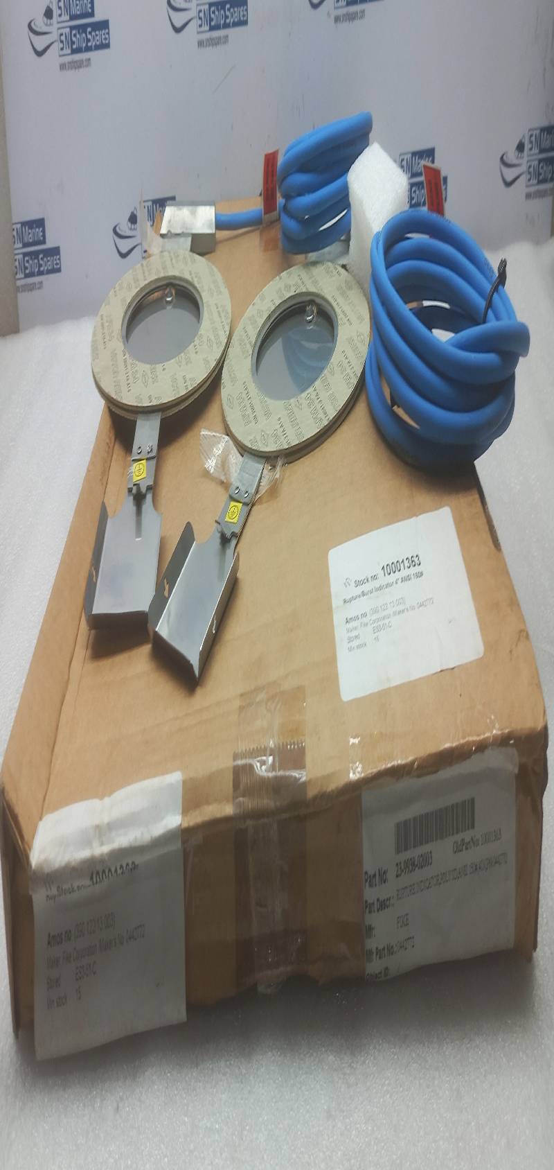 Fike RI Burst Indicator Vent Side Size 4 IN Lot No 1704245