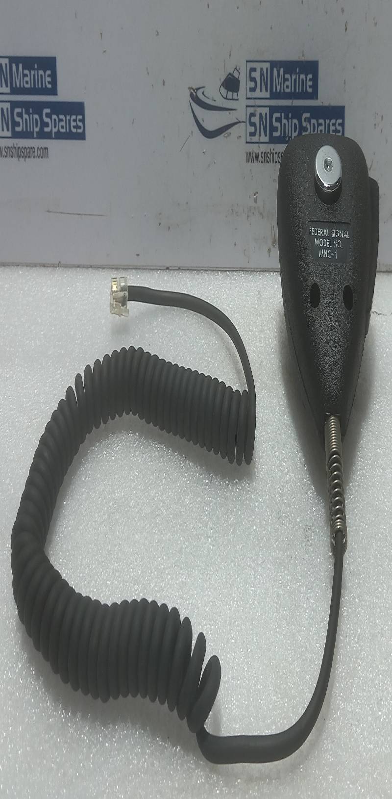 Federal Signal MNC-1 Handheld Noise Cancelling Microphone