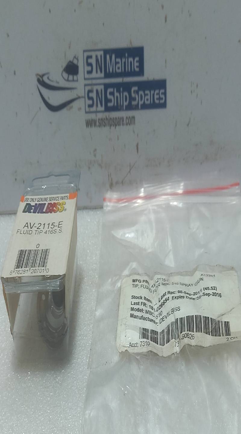 DEVILBISS AV-2115-E Fluid Tip 416S.S