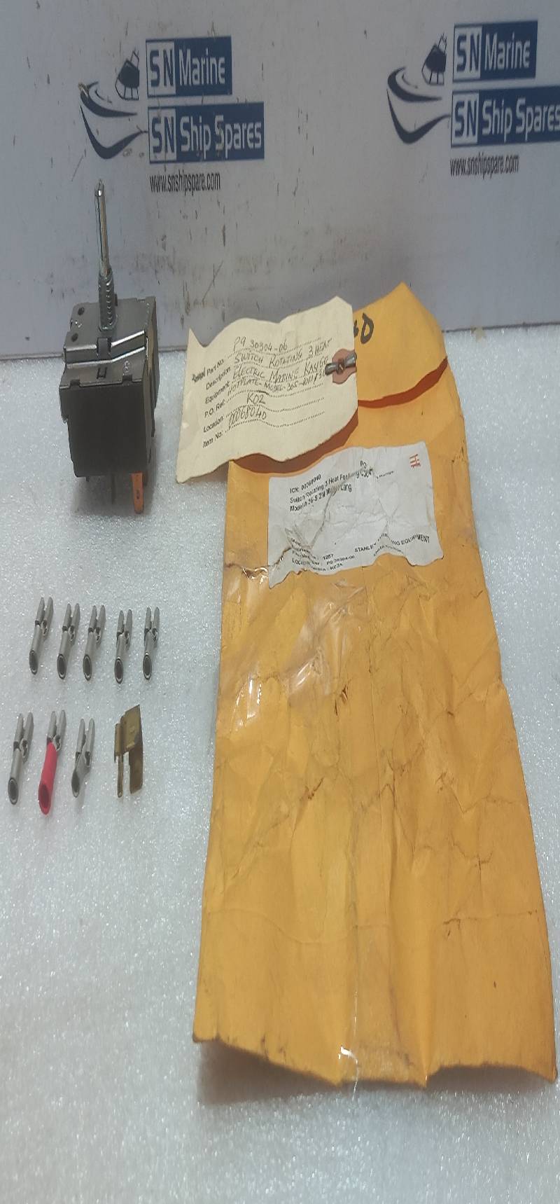 General Electric ASR4267-405 Selector Switch 20A 480VAC NOV 30304-06-01