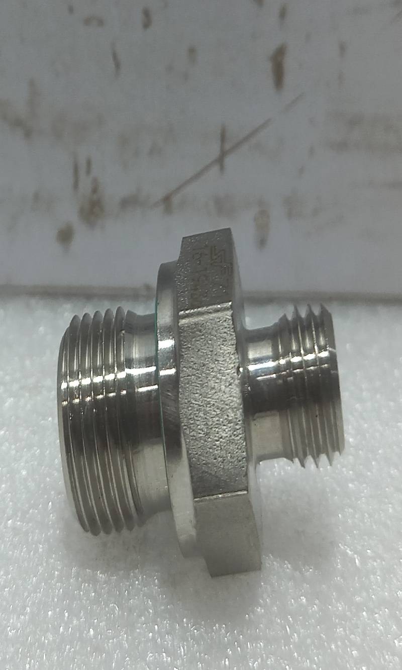 Parker GE06SM71 Male Stud Connector 6MM X M12 X 1.5MM 5PCs In Lot