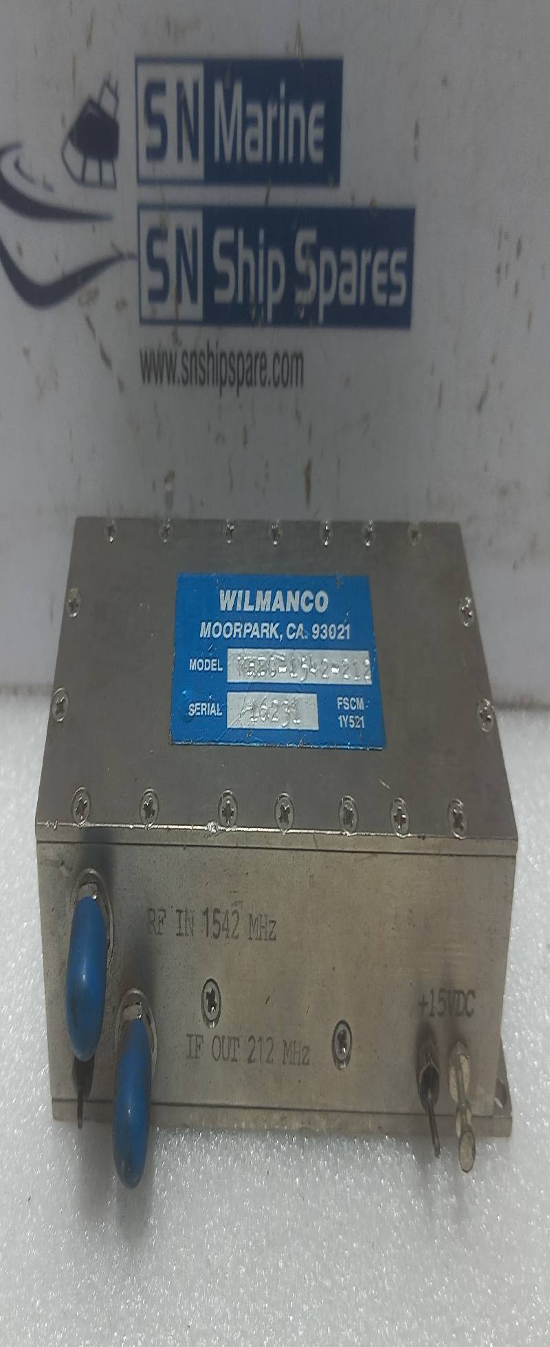 WILMANCO WHDC-1542-212 Liner Amplifier FSCM 1Y521