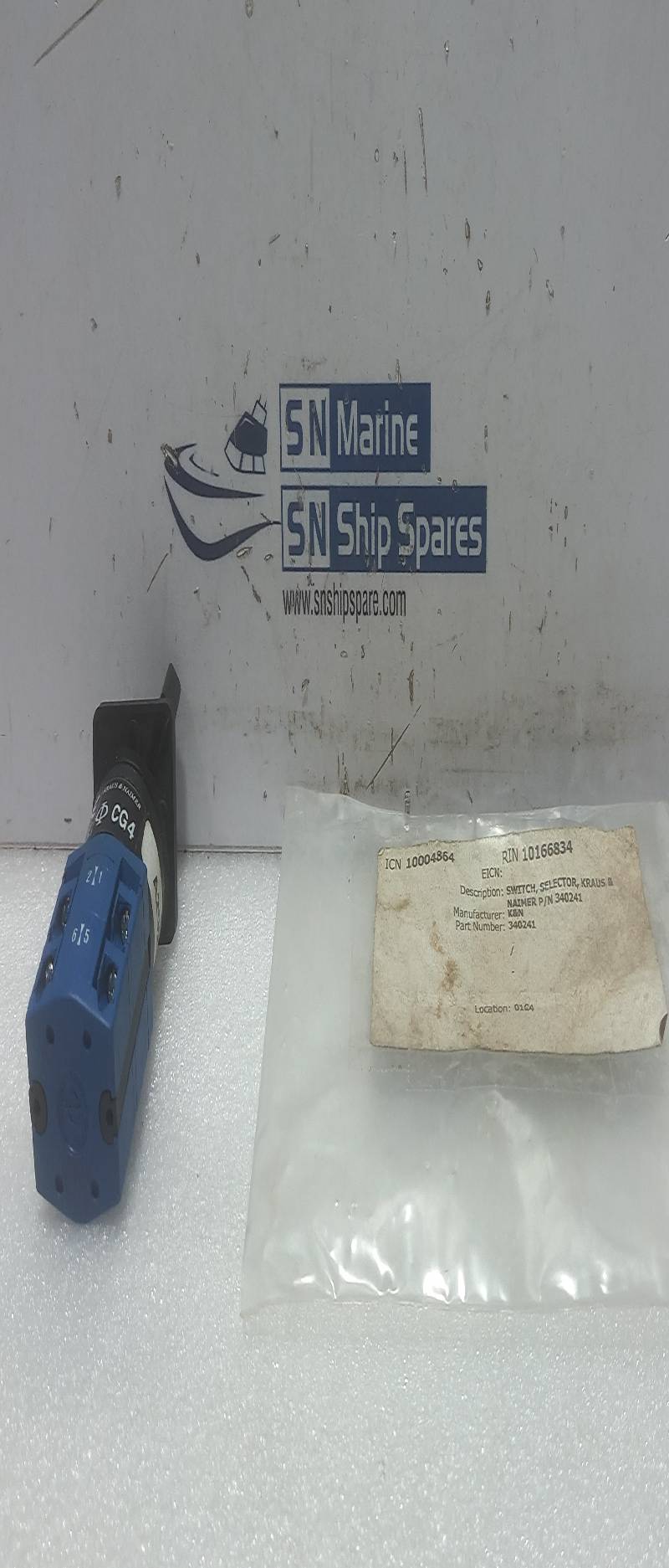 Kraus & Naimer CG4 Selector Switch 400V AC RS340-241