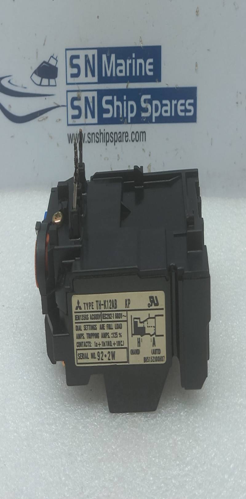 Mitsubishi TH-K12AB Thermal Overload Relay AC600V BH515Z900H07