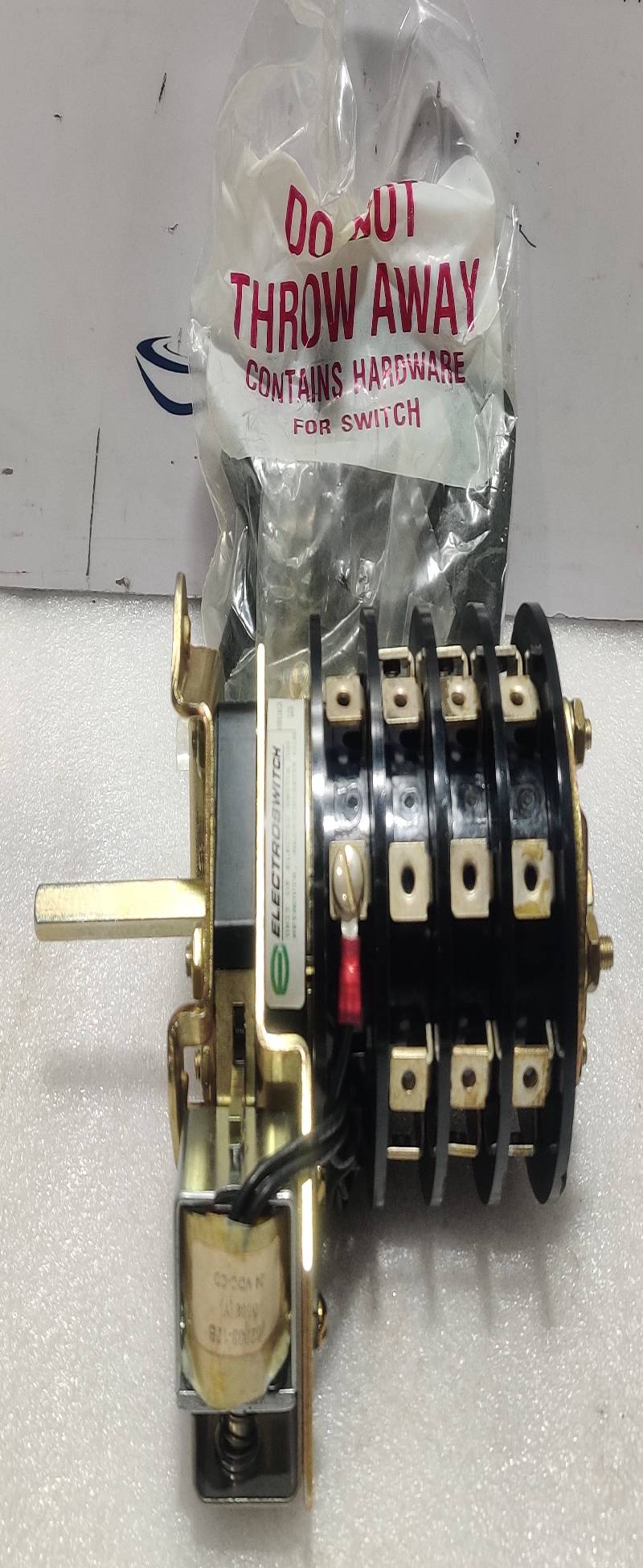 Electroswitch 7803B Lock-Out Relay Rotary Switch Series 24 24VDC