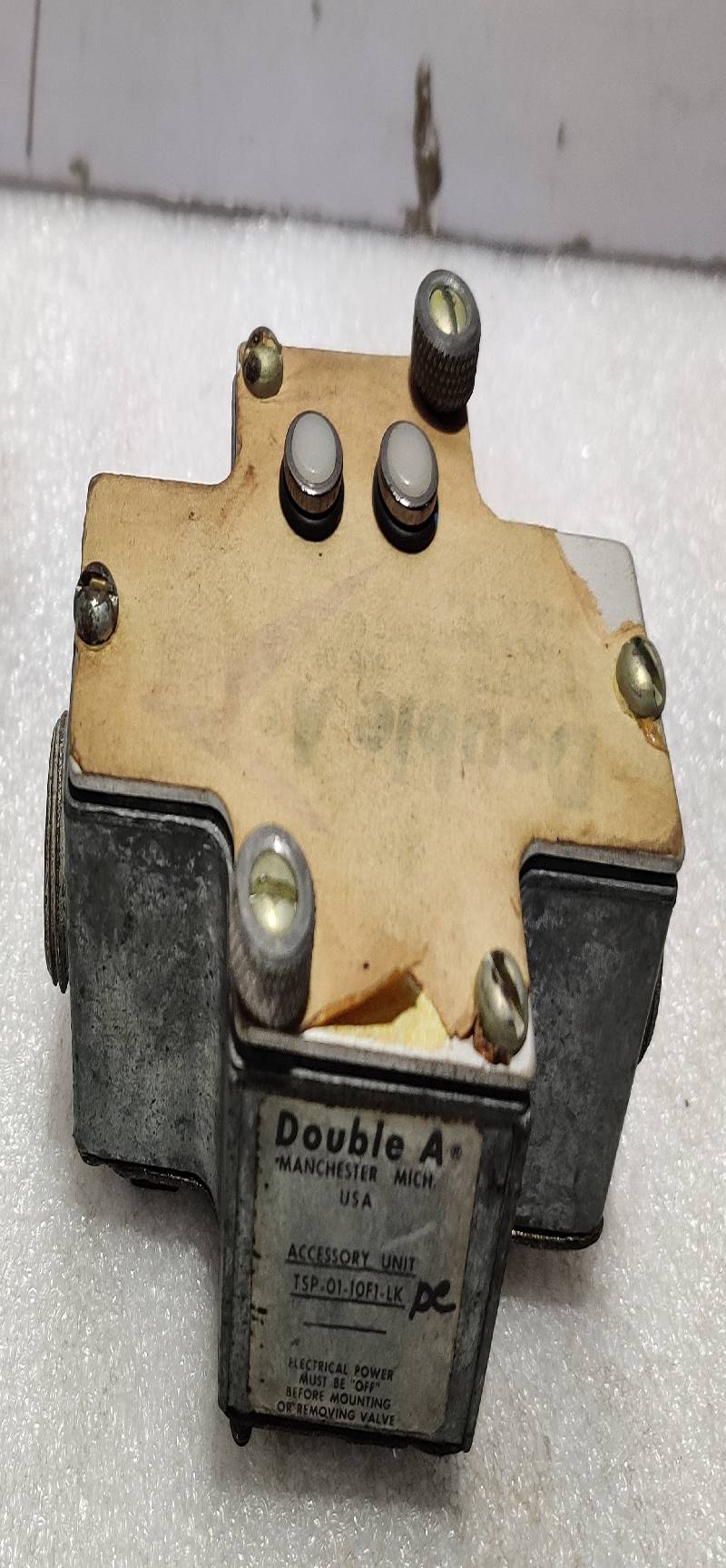 Double A TSP-01-10F1-LK Valve