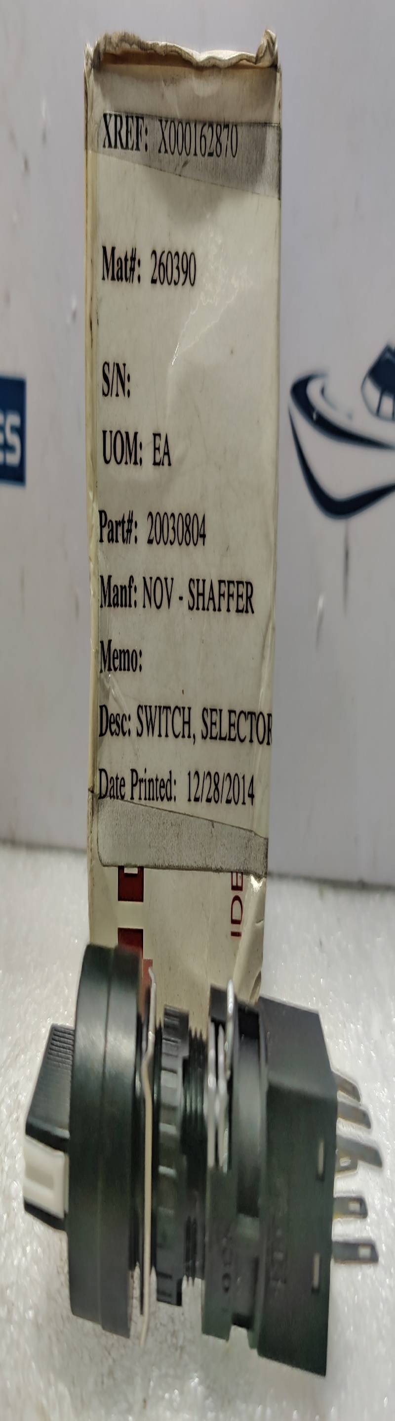 Idec HA1S-3C6 Selector Switch NOV 20030804