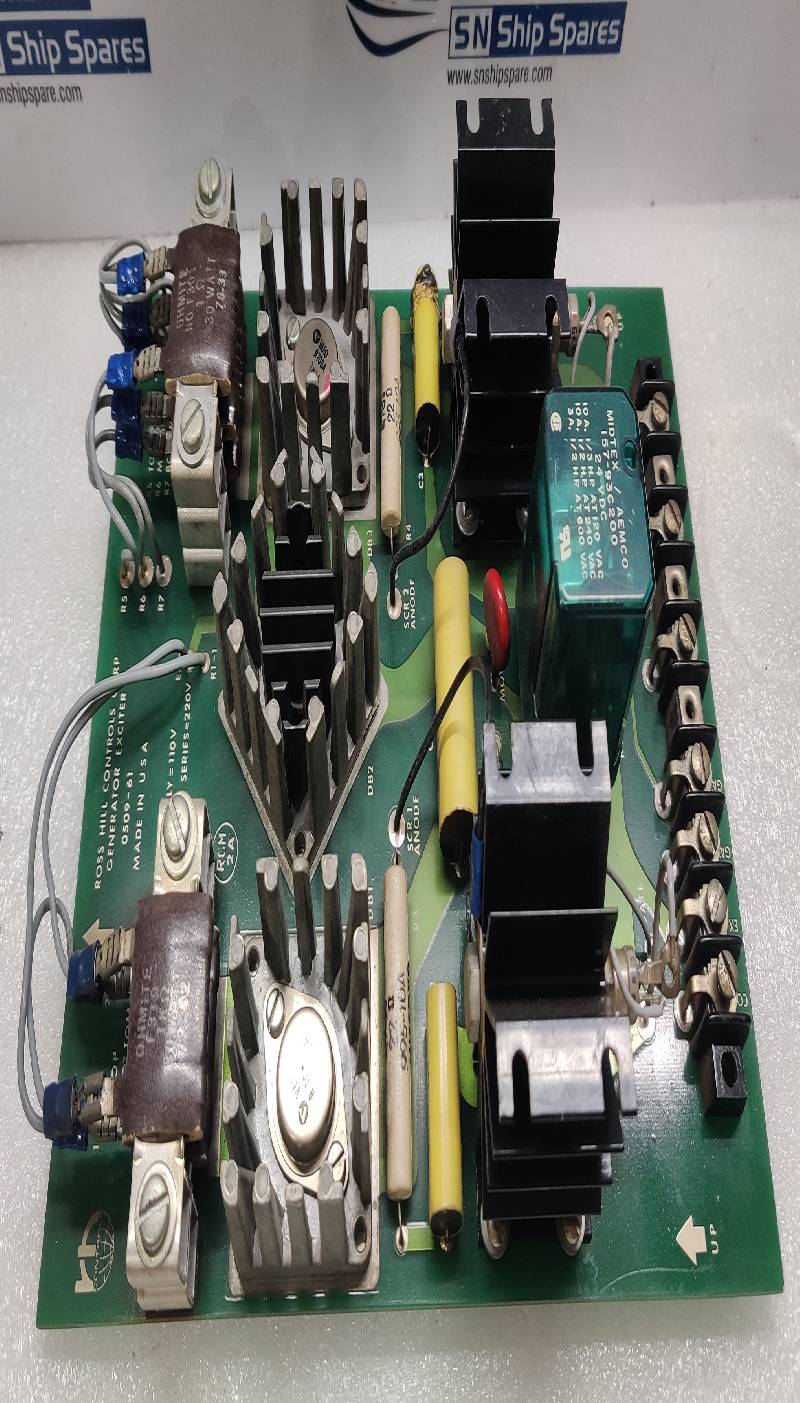 Ross Hill Controls 0509-61 Generator Exciter PCB Card