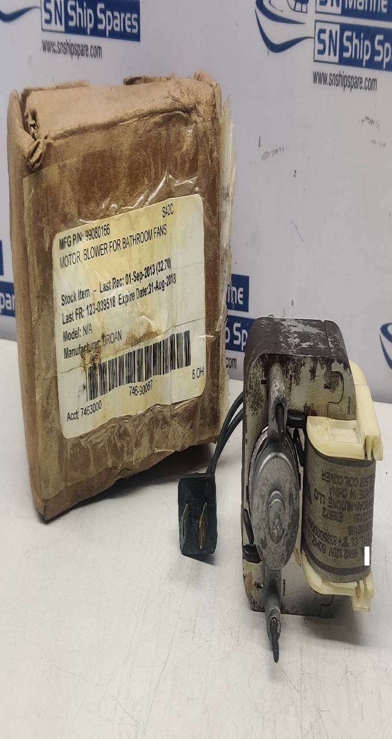 Broan 99080166 Blower Motor For Bathroom Fans S99080166