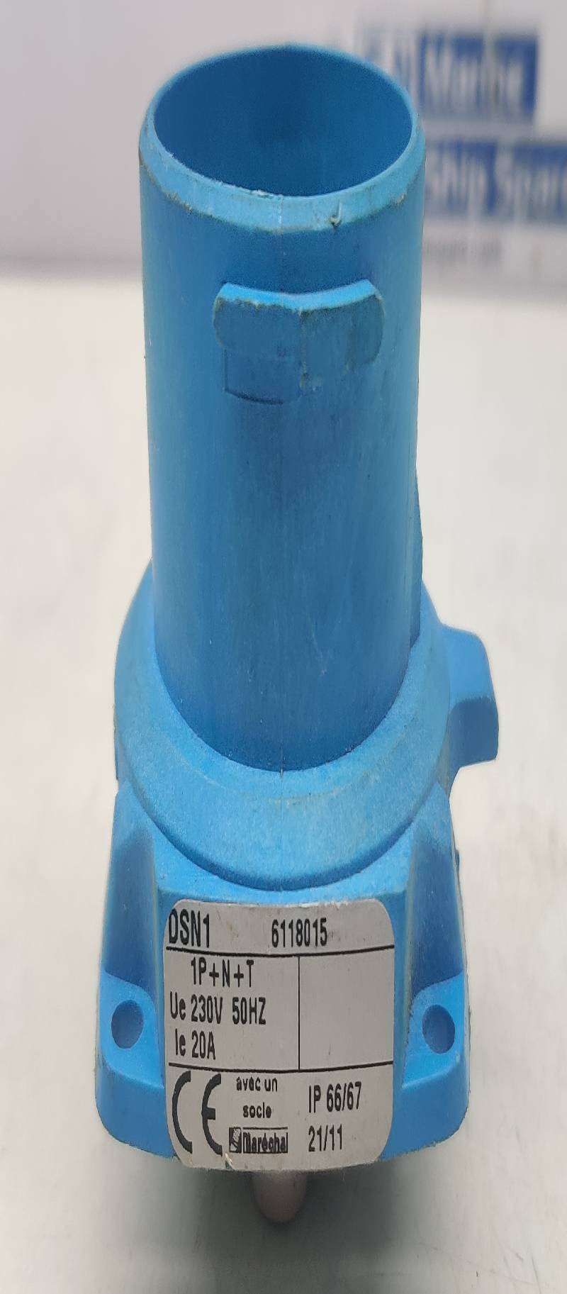 Marechal Electric DSN 1 Adapter Socket Ue 230V 50Hz Ie 20A 2PCs In Lot 