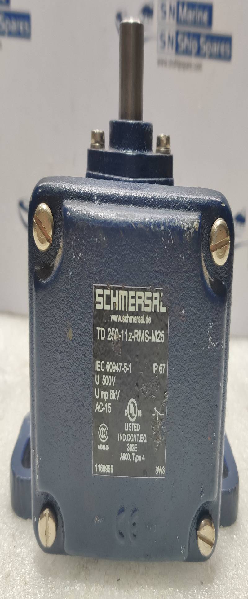 Schmersal TD 250-11z-RMS-M25 Limit Switch Ui 500V Uimp 6Kv