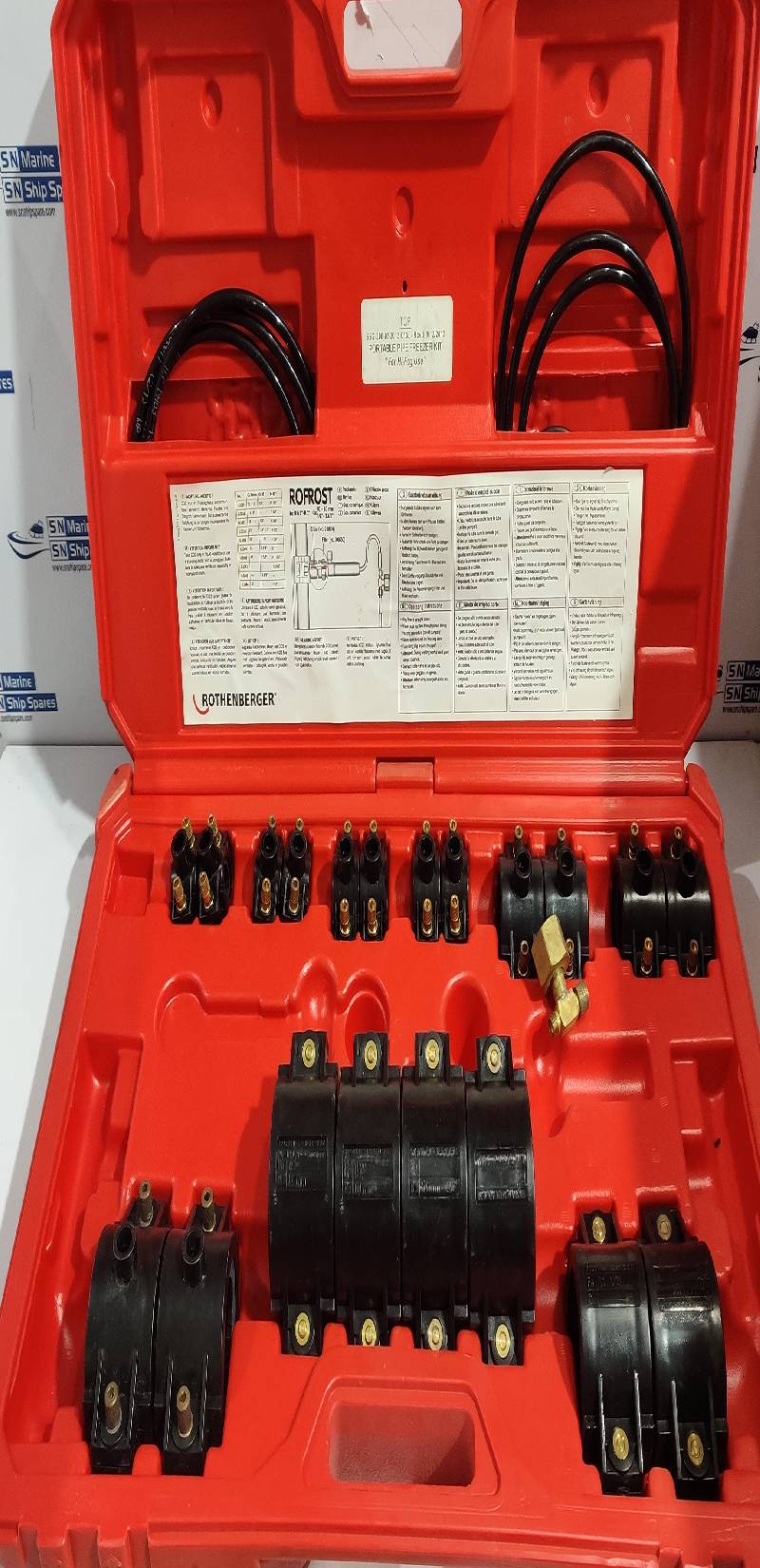 ROTHENBERGER Portable Pipe Freezer Kit SSG-208-03-2013-0138 Incomplete Kit