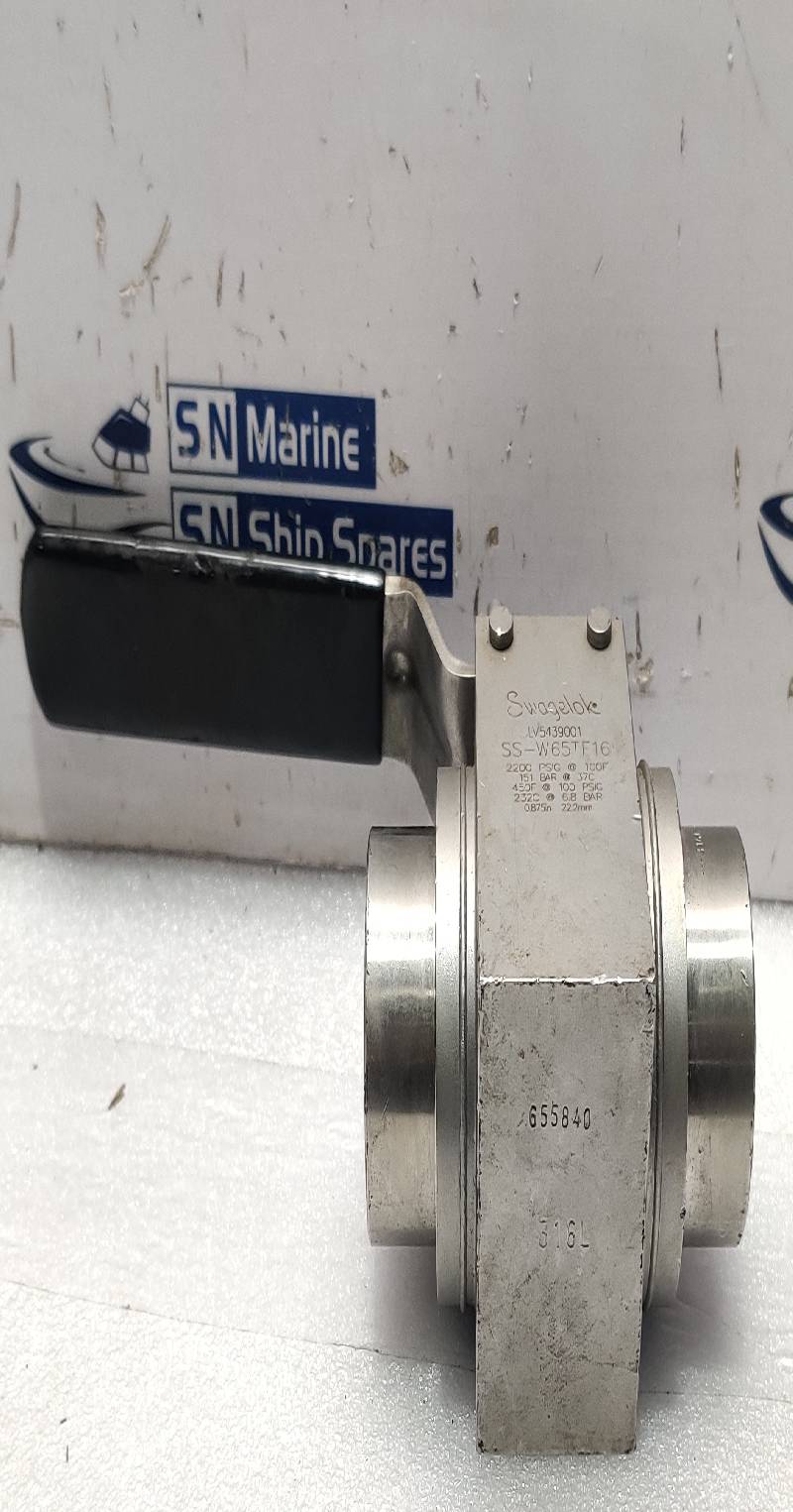 SWAGELOK LV5439001 Ball Valve 2200Psig 151Bar SS-W65TF16