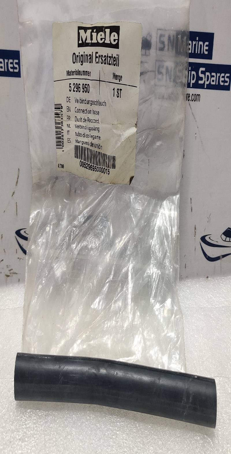 Miele 5 296 950 Connection Hose 05296950