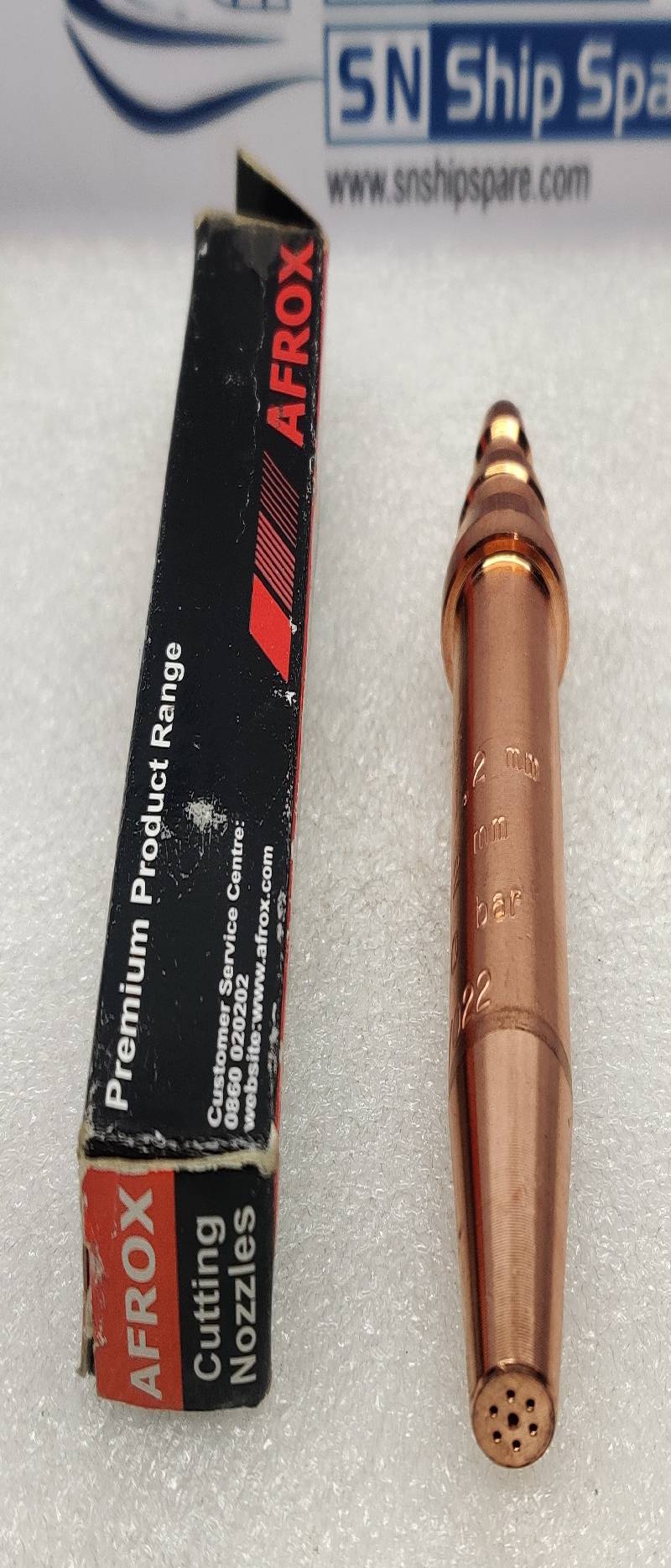 AFROX SAFFIRE CUTTING NOZZLE ANME-6 1,2mm W005-022