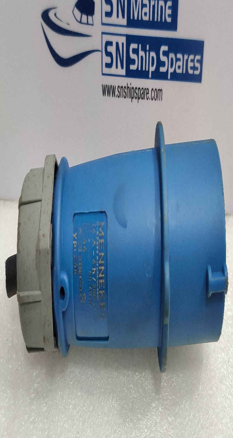 MENNEKES Typ:248 Industrial Plug 16A-6h/200-250V~ 2P 50/60Hz