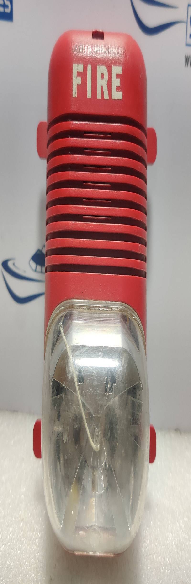 System Sensor P1224MC Fire Alarm Horn/ Strobe Wall Mount Red System
