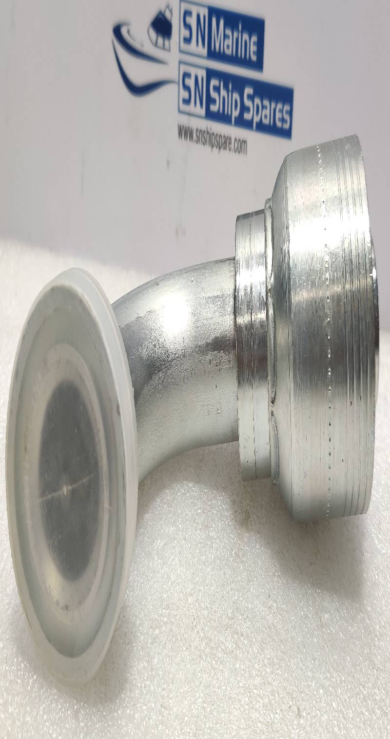 Amphenol 1B20FLB20 Hydraulic Flanged Elbow Hose End Fitting 90°