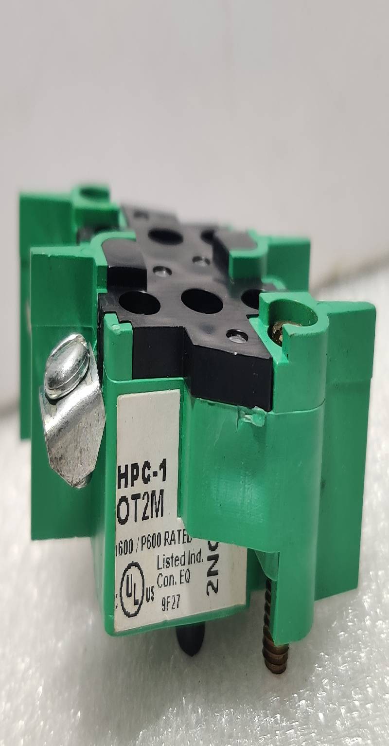 Homewood Products OT2M Industrial Control Equipment 2 Open Contact Block 2602D69G03