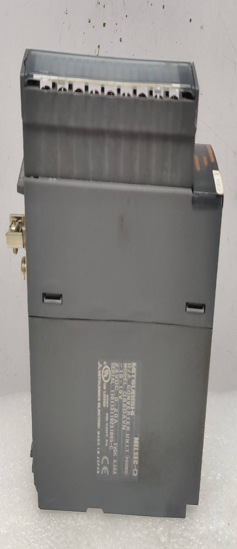 Mitsubishi Model: Q68DAVN D/A Converter Unit MELSEC-Q 10~10V 24VDC 0.20A 5VDC 0.38A