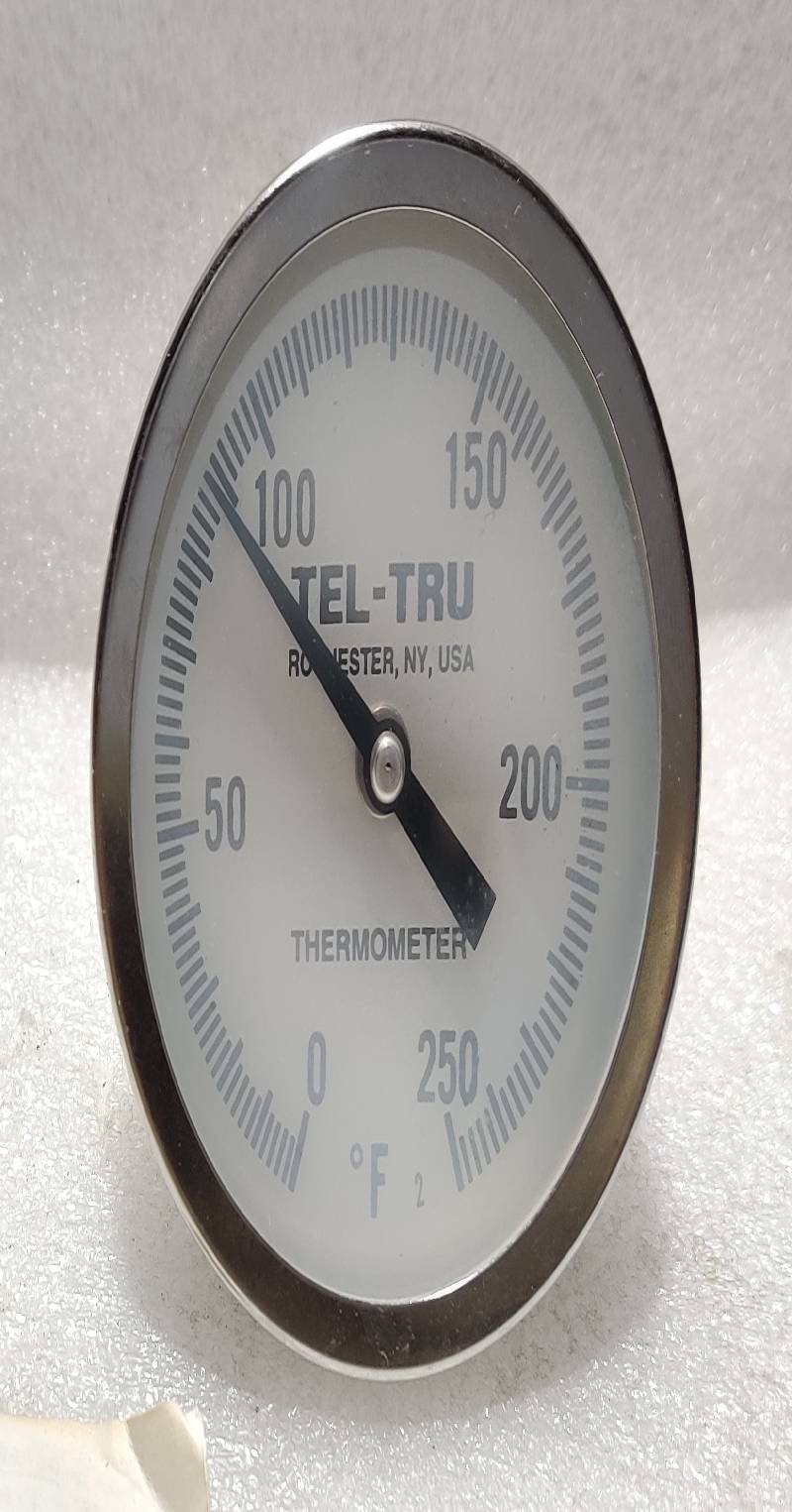 TEL-TRU Thermometer 35100267 Range 0-250F UT300