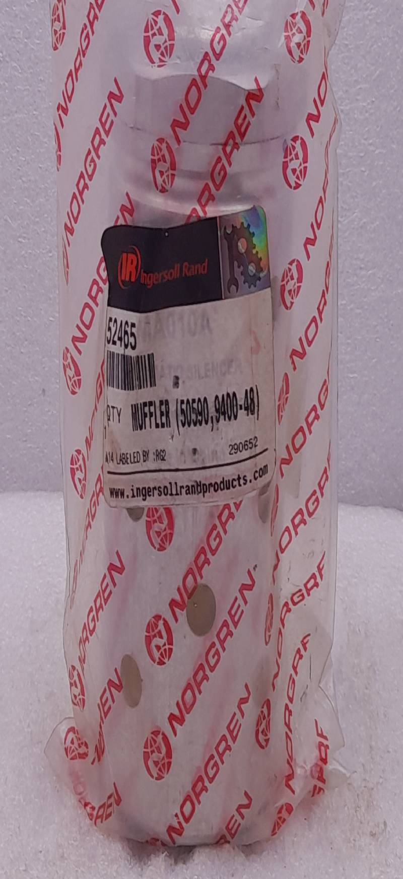 Ingersoll Rand 52465 Muffler (50590,9400-48)