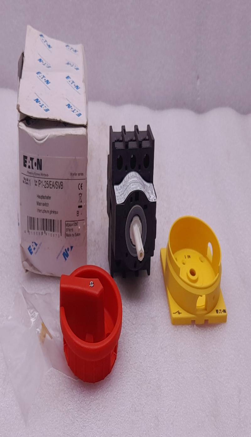 Eaton P1-25/EA/SVB Main Switch 20Amp 600Vac 415V Max 50/60Hz