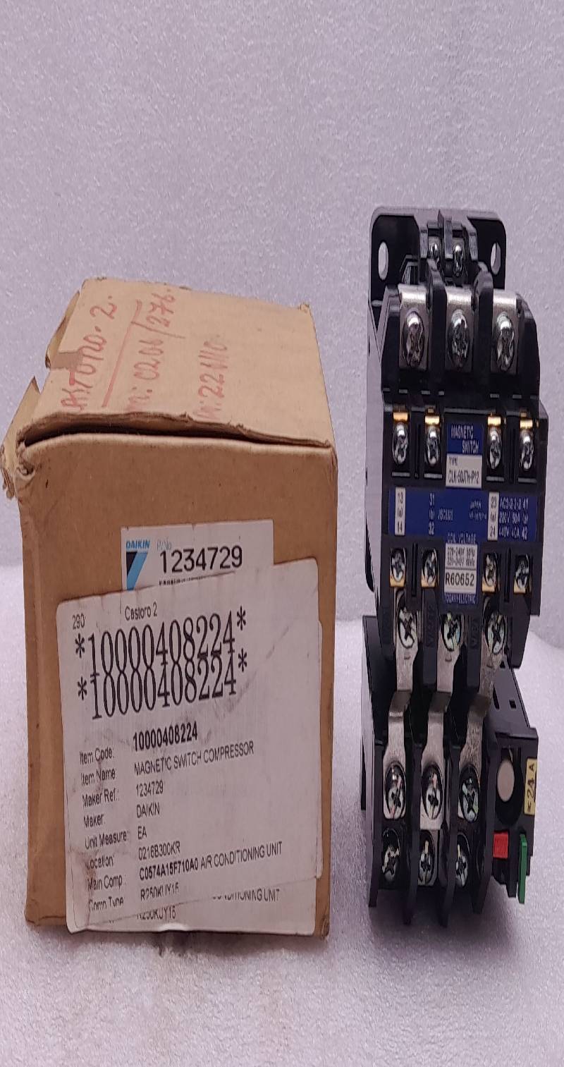 Togami Electric T-35-S50 Magnetic Switch Typ: CLK-50JTH-P12 200V 50A 400V 40A