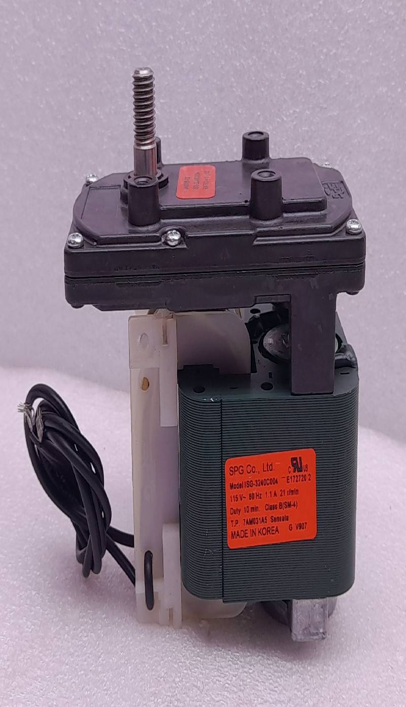 ISG-3240C004 Gear Motor Assembly  Duty 10Min  115V 60Hz 1.1A 21r/Min