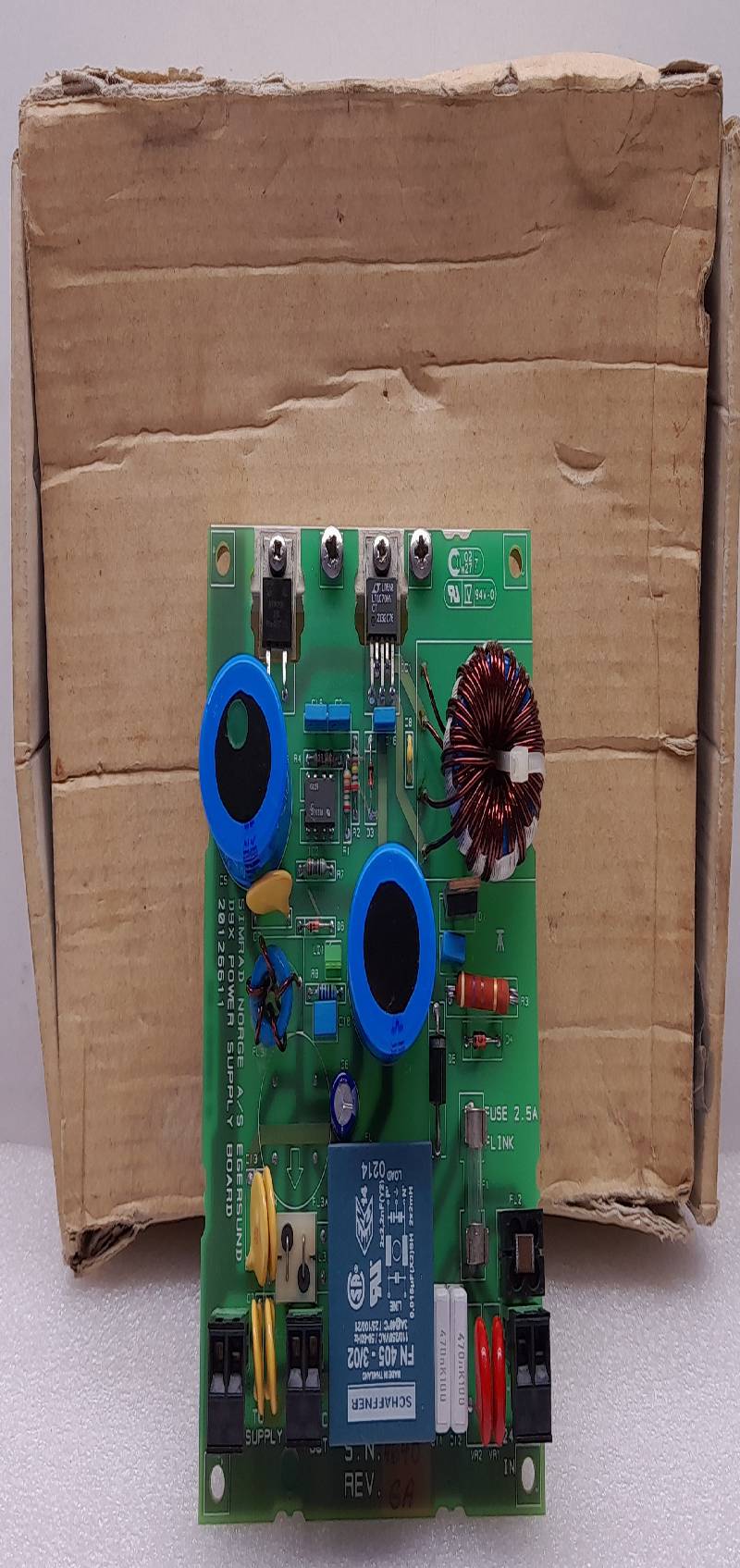 SIMRAD 20126611 D9X Power Supply PCB Board REV 6A 20126603 D