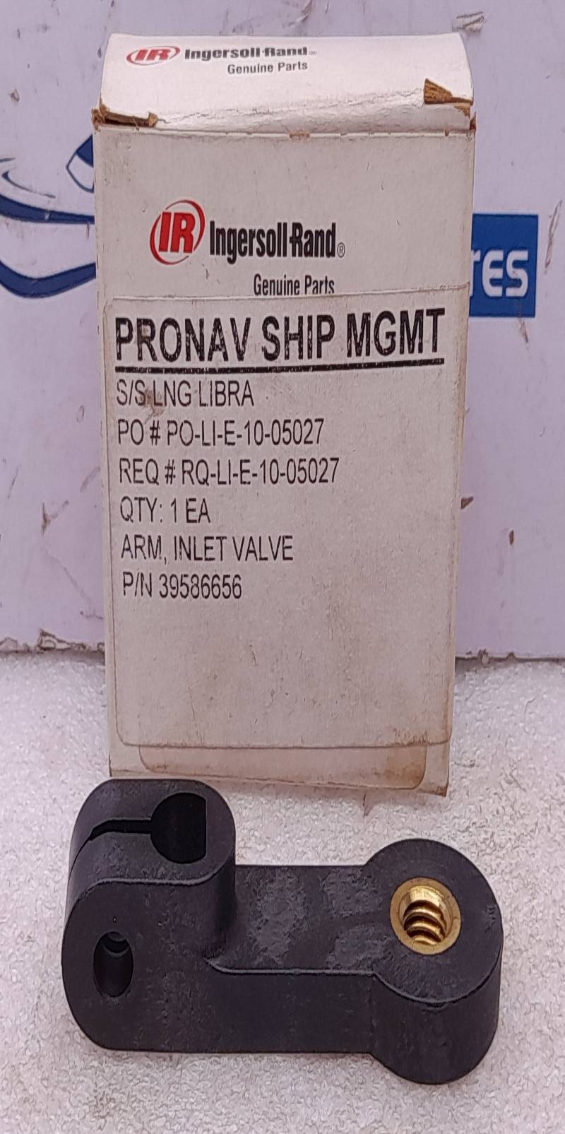 Ingersoll Rand 39586656 Inlet Valve Arm