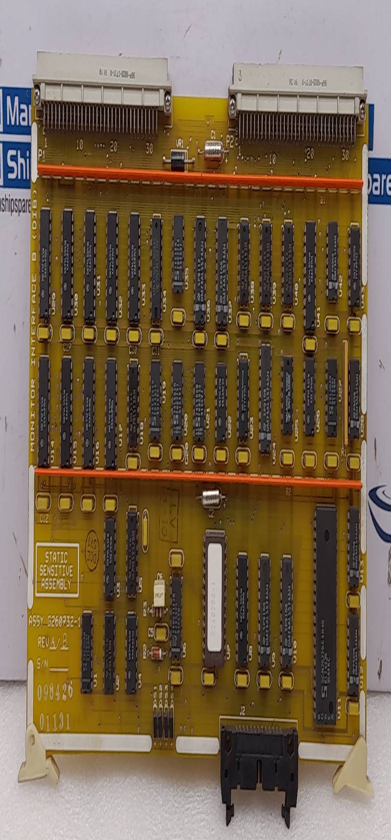 Raytheon G260731-1 Monitor Interface B (DIB) Rev A G260732-1 Rev A/B