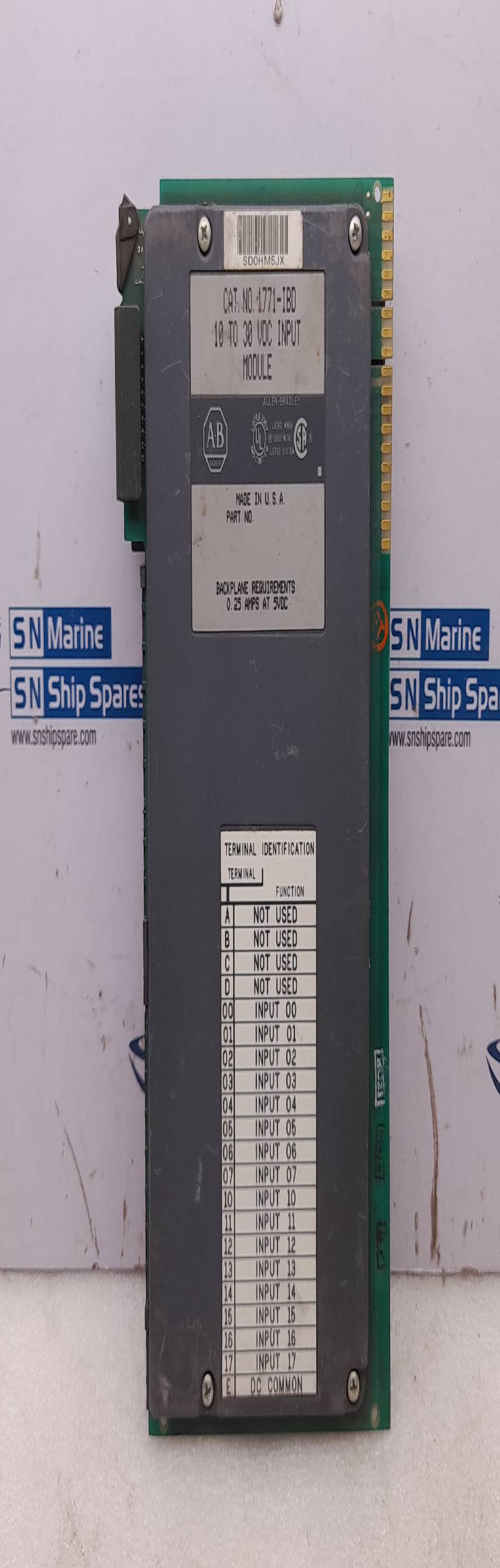 Allen Bradley 1771-IBD 10 To 30 VDC Input Module