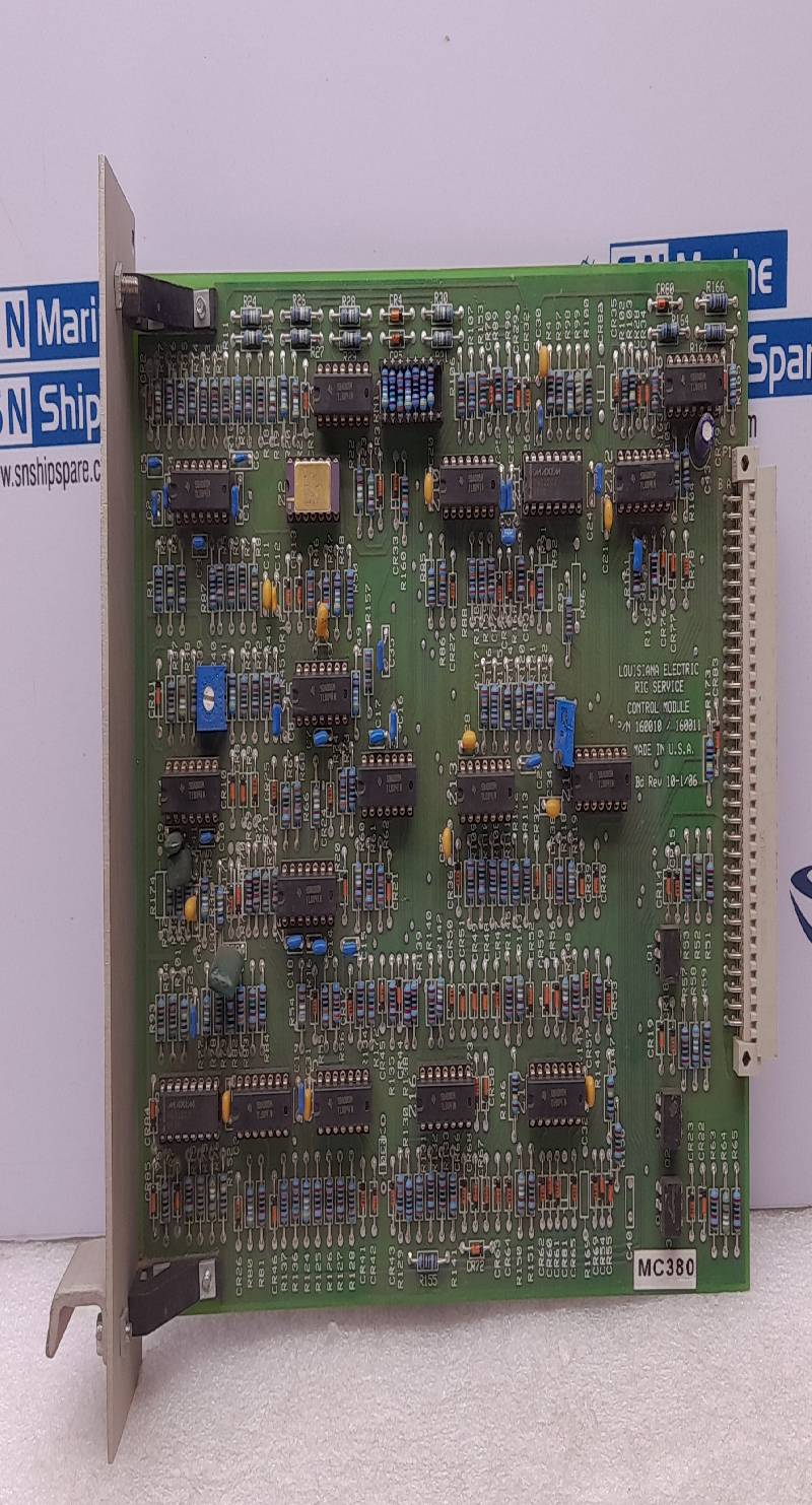 LOUISIANA ELECTRIC 160010/160011 CONTROL MODULE CIRCUIT BOARD BD REV 10-/06