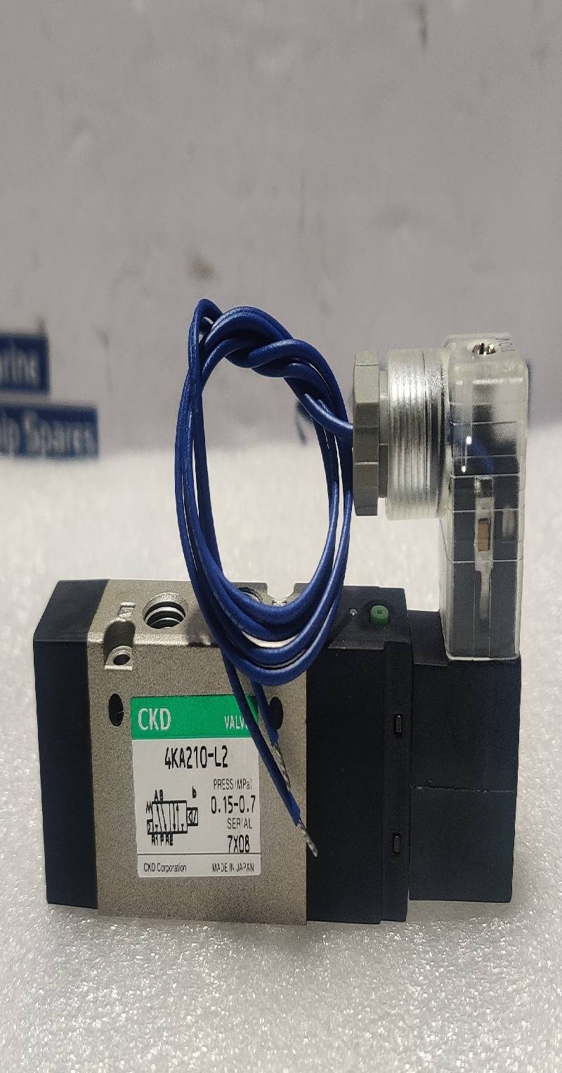 CKD CORPORATION 4KA210-L2 Pneumatic Solenoid Valve Press (MPa) 0.15-0.7