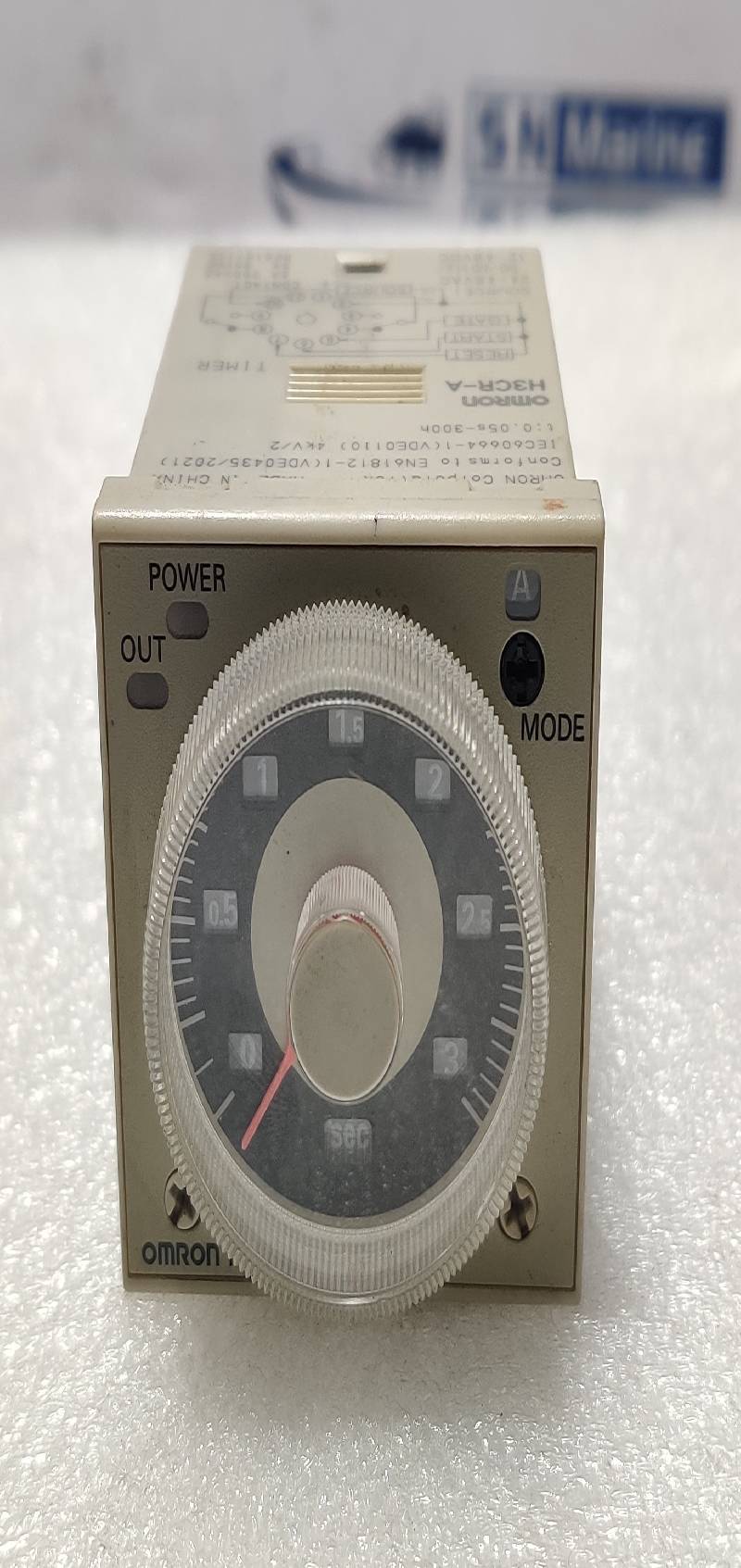 Omron H3CR-A Timer 24-48VAC 50/60Hz 12-48VDC t: 0.05s-300h