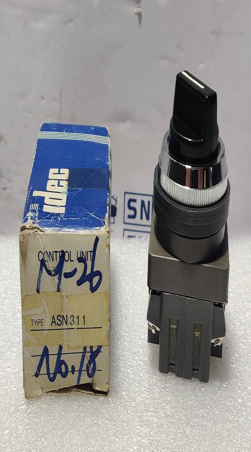 Idec ASN311 Control Unit Selector Switch AC125V 5A AC 300V 3A