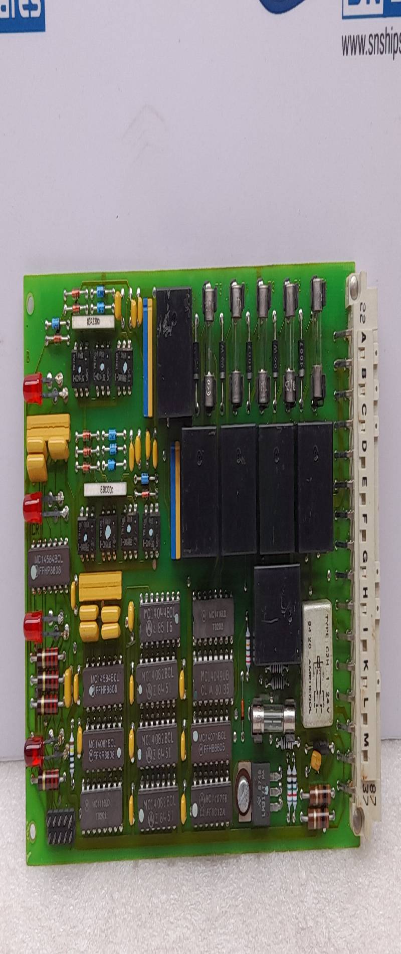SULZER 112.017.020.200 001A TRANSFER AND TAKE OVER TTO CIRCUIT CARD 