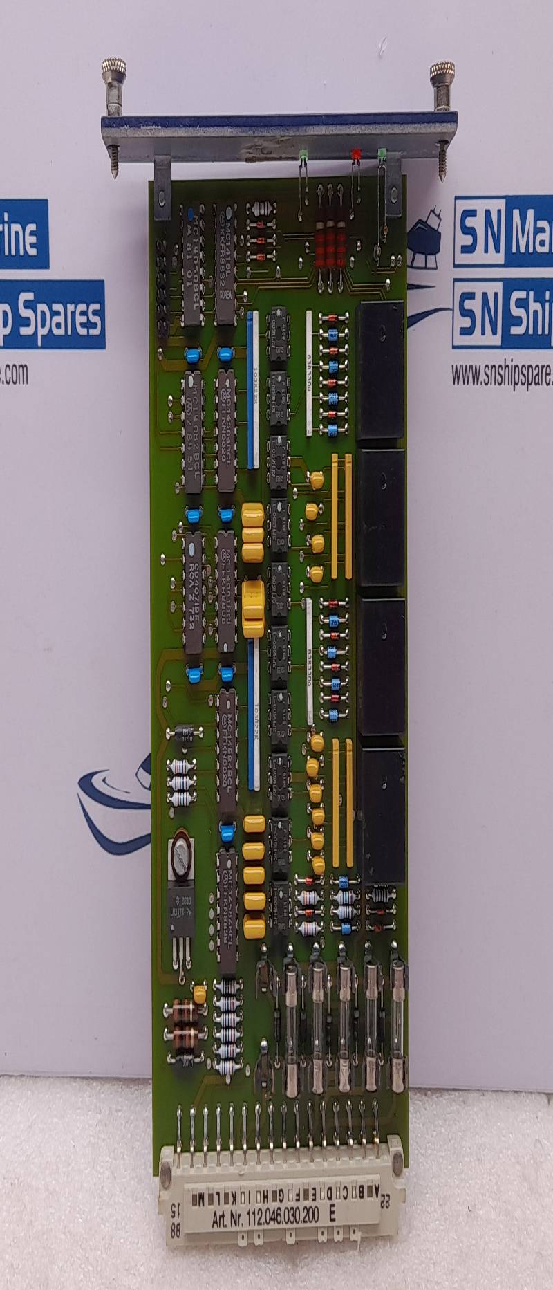 SULZER 112.017.228.200 ENGINE CONTROL POSITION ECP CIRCUIT BOARD