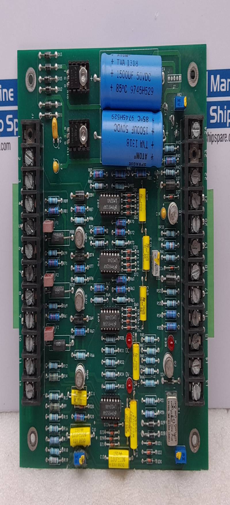 OMNIPURE 69003 PRINTED CIRCUIT BOARD 3PH GATE BD REV 8