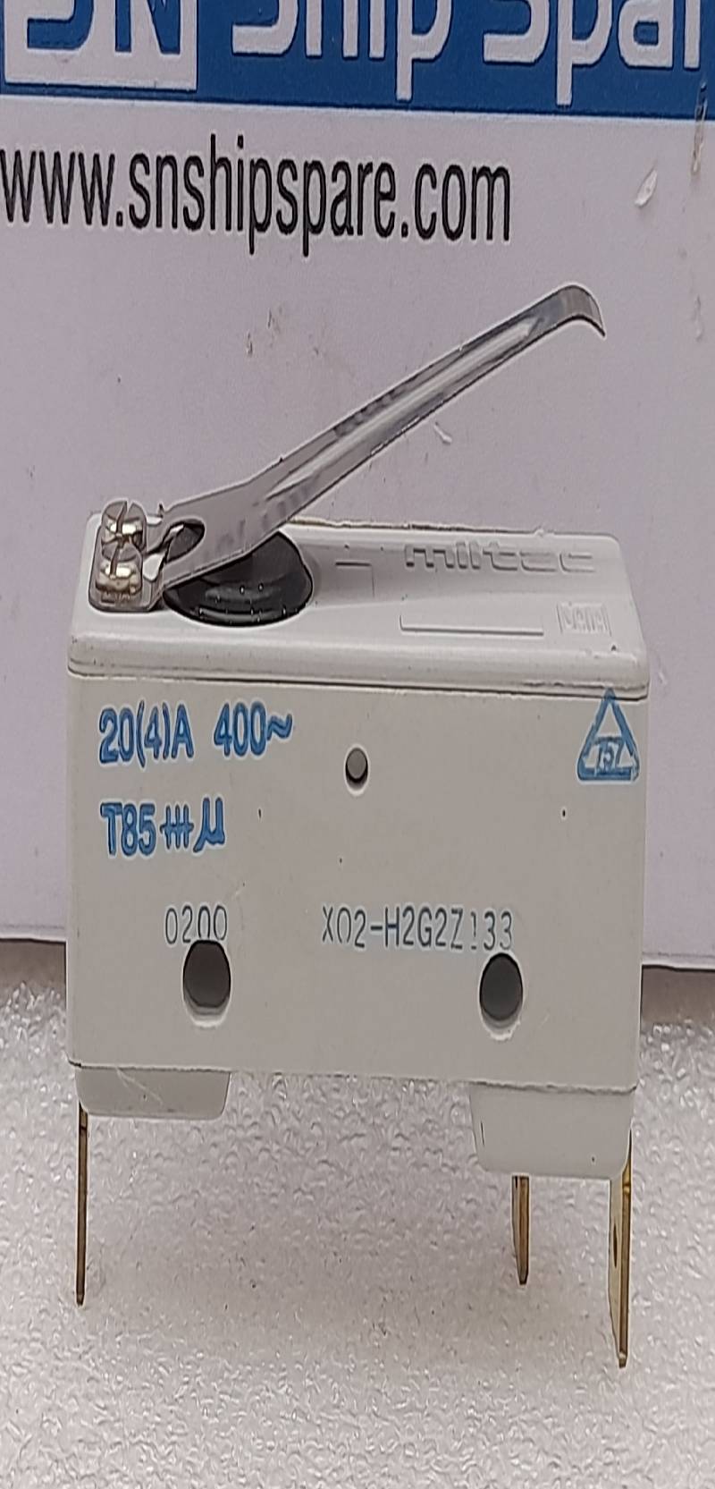 SAIA MILTAC X02-H2G2Z133 MICROSWITCH 20(4)A 400VAC FENCWICK 000.973.30.07