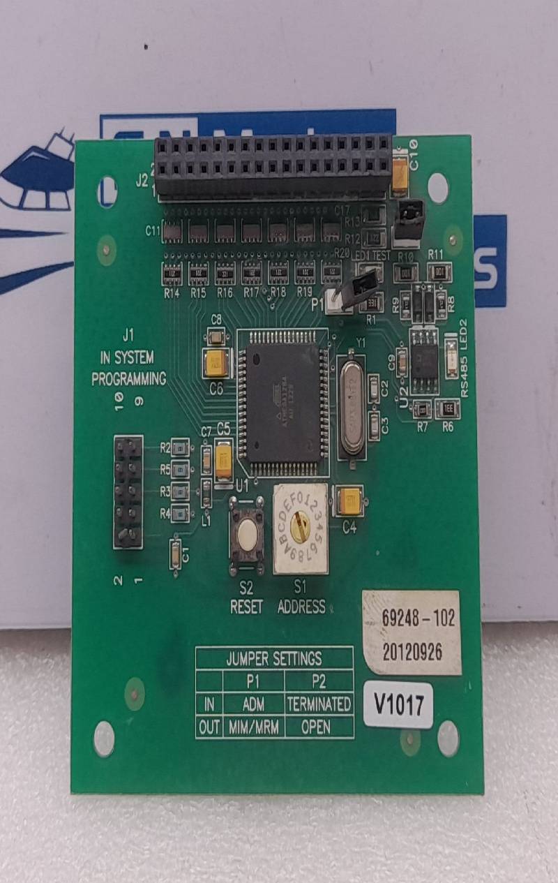 69248-102 PRINTED CIRCUIT BOARD 20120926