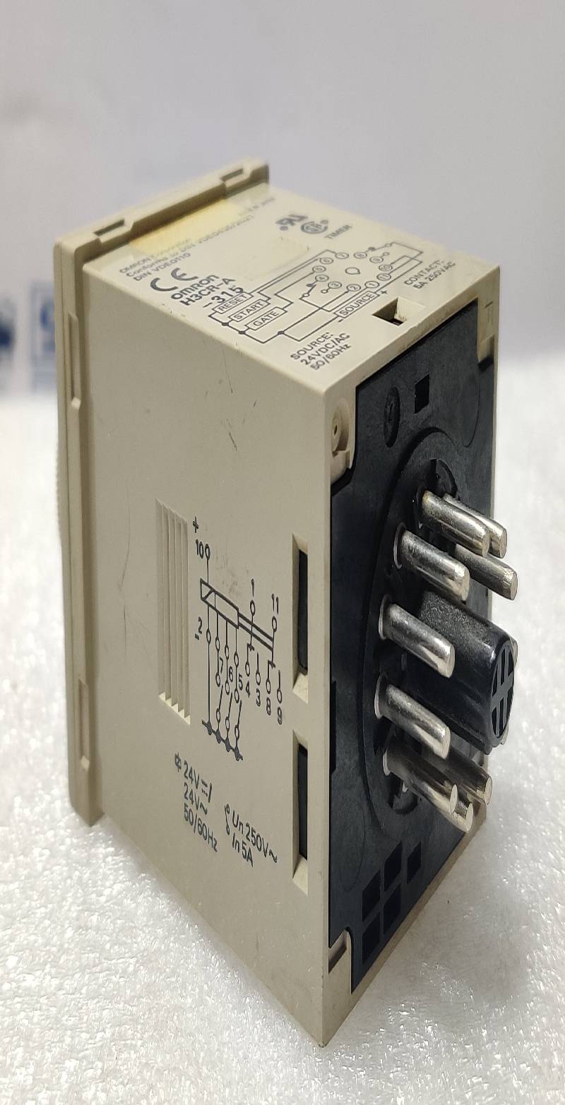 Omron H3CR-A-315 Timer 24DC/AC 50/60Hz 5A 250VAC