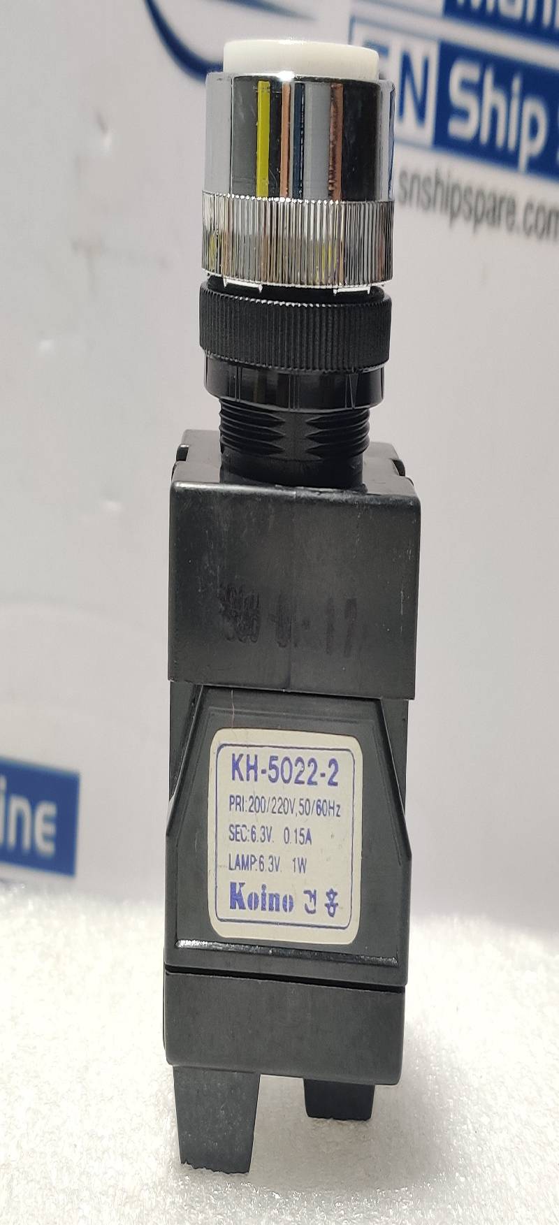 Koino KH-5022-2 Lamp PRI200220V 5060Hz Sec.6.3V. 0.15A Lamp6.3V.1W