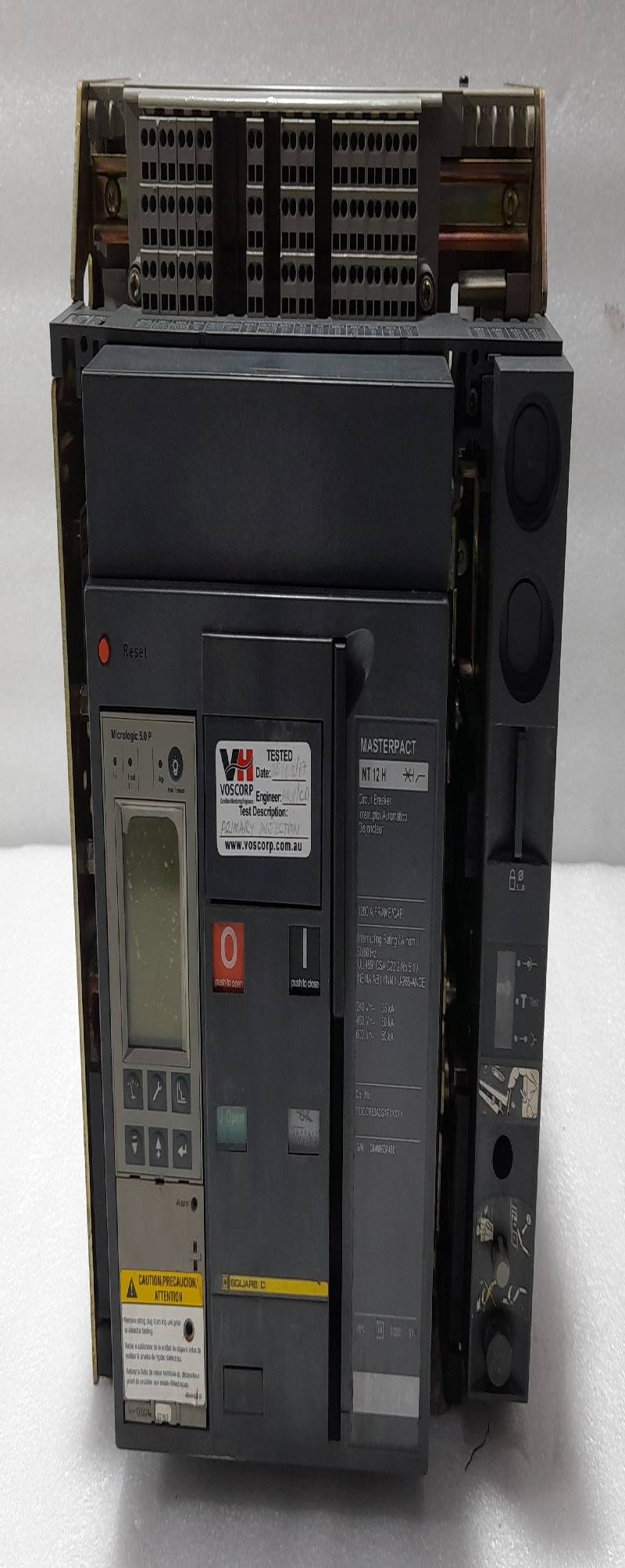 Square D NT 12 H Circuit Breaker 1200A Micrologic 5.0 P TC3CCR63A3SXFXXXXX