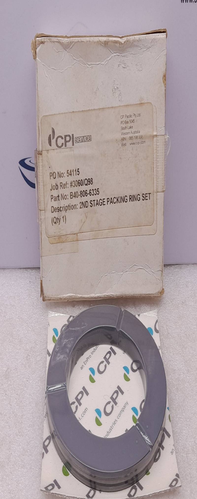 CPI B40-806-6335 2ND SATGE PACKING RING SET 8PCS IN LOT